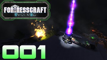 FortressCraft Evolved ▪ 001 ▪ Crash Landing, Jump Start