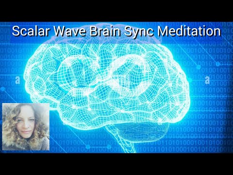 Brain Sync Scalar Wave Meditation with Tibetan Heart Flower generator in the Energy Centers