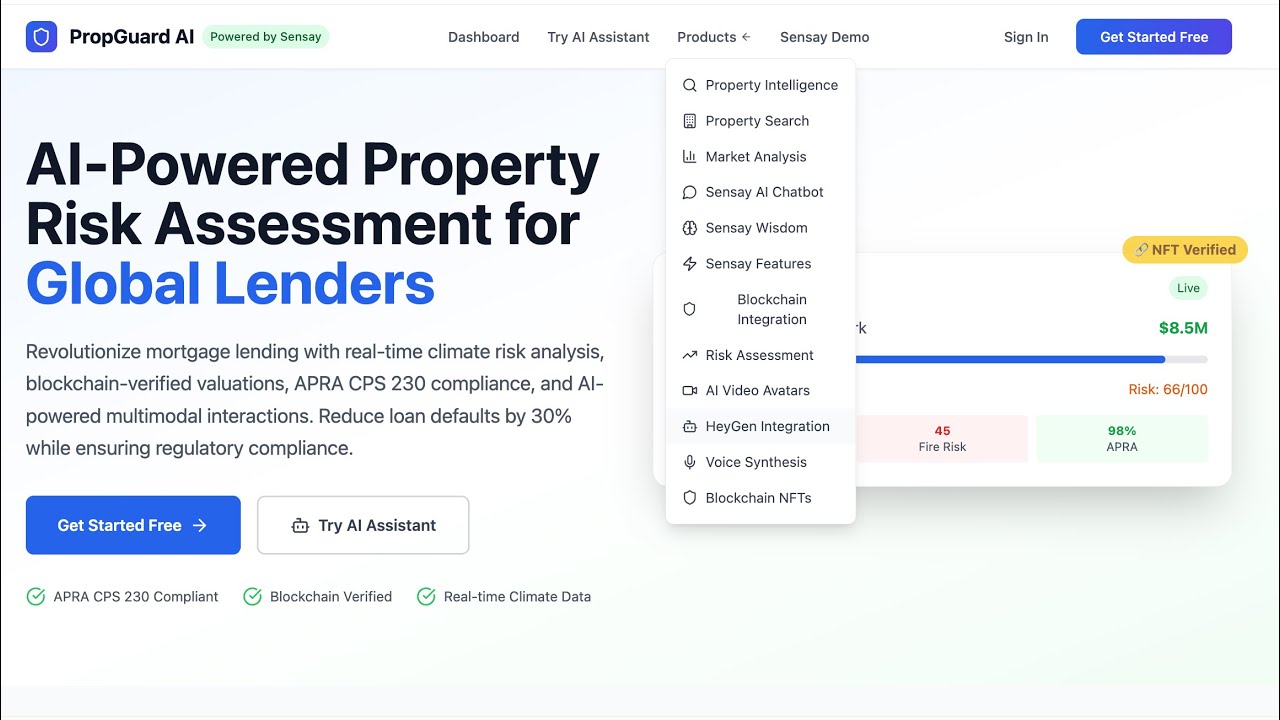 Sensay Chatbot Propguard AI