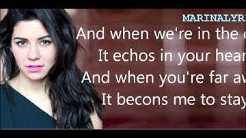 Marina and the Diamonds- The Family Jewels Lyrics(Bonus Track)