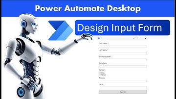 Power Automate Desktop - Input Form Dialog