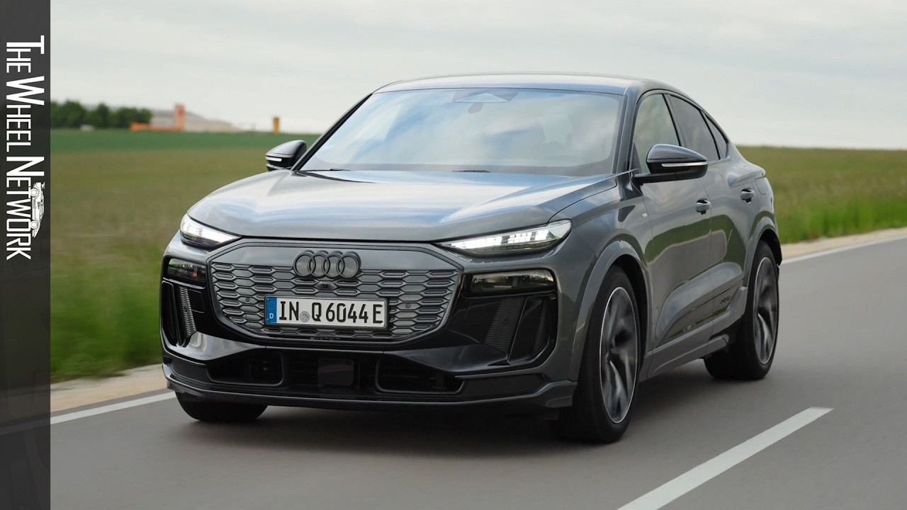 2026 Audi Q6 Sportback e-tron quattro 285 kW | Daytona Grey | Driving ...