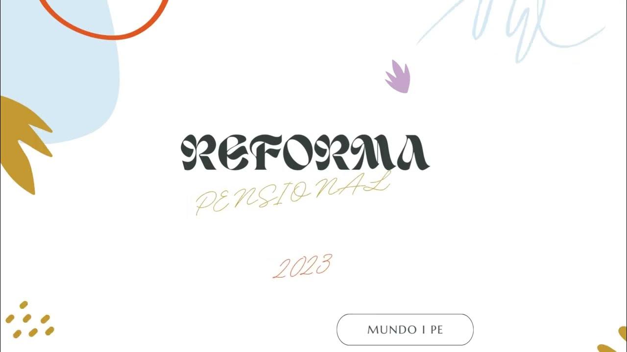 REFORMA PENSIONAL 2023 COLOMBIA YouTube