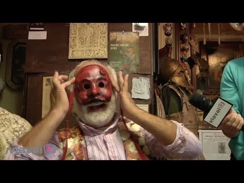 Come costruire una maschera di cartapesta - con Guerrino Lovato