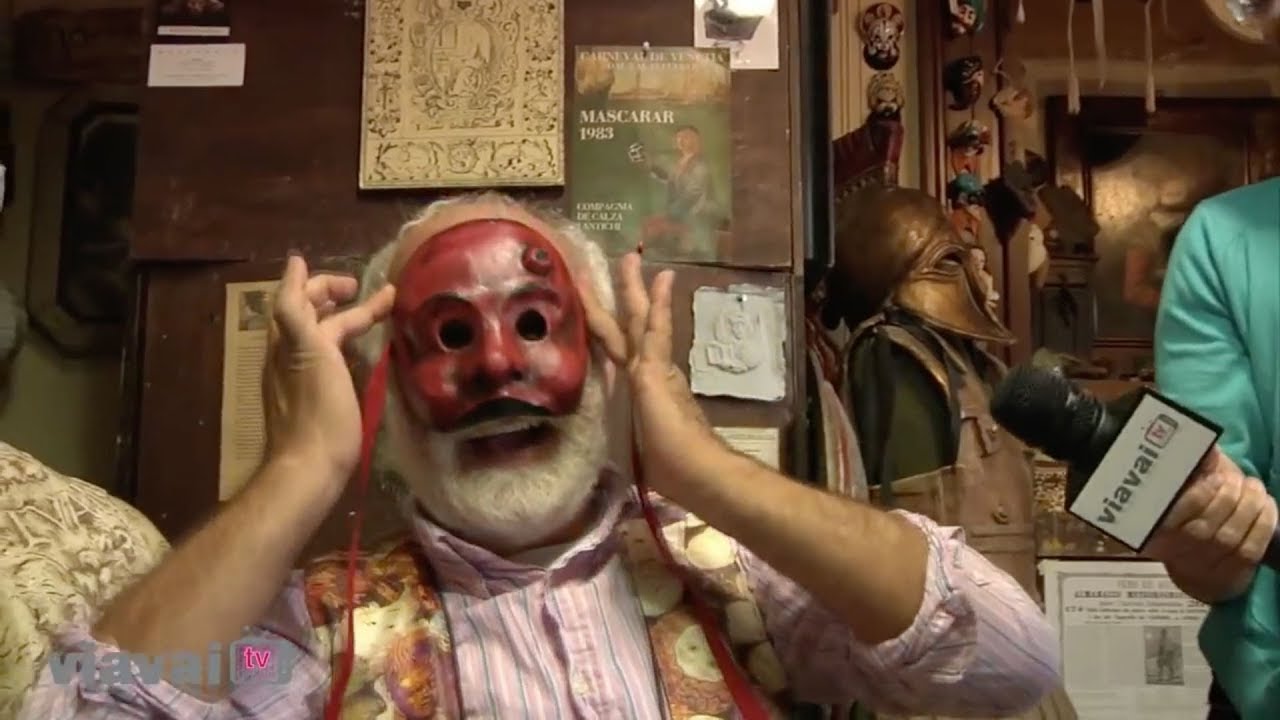 Come costruire una maschera di cartapesta - con Guerrino Lovato