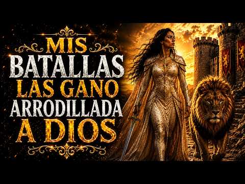 MUJER, TU FUERZA ESTÁ EN LA ORACIÓN 🔥 ¡LEVÁNTATE, GUERRERA VALIENTE! — Salmo 31:24