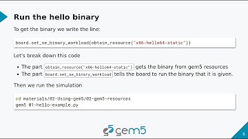 gem5 bootcamp 2024: Resources