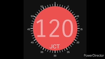 120 Seconds Countdown - BBC World News 2021 Circle Clock Turn around the clock 2 times (Mock)Version