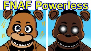 Friday Night Funkin' VS Freddy Fazbear - Powerless (Five Nights at Freddy's) (FNF Mod/Hard)