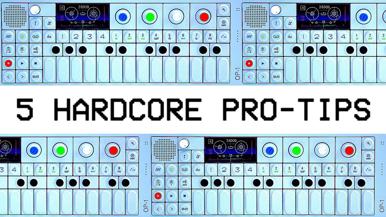 Teenage Engineering OP-1: How to Be Advanced, Part 1