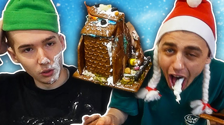 Papaplatte und Filow bauen Lebkuchenhäuser bis einer weint.