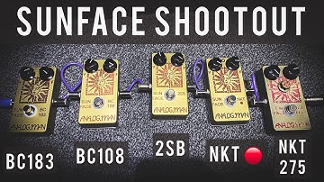 Ultimate Analogman Sunface SHOOTOUT!!