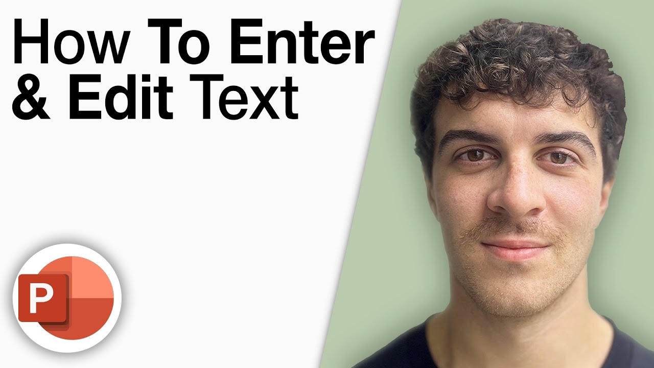 How to Enter and Edit Text in Powerpoint [2025 Full Guide] - YouTube