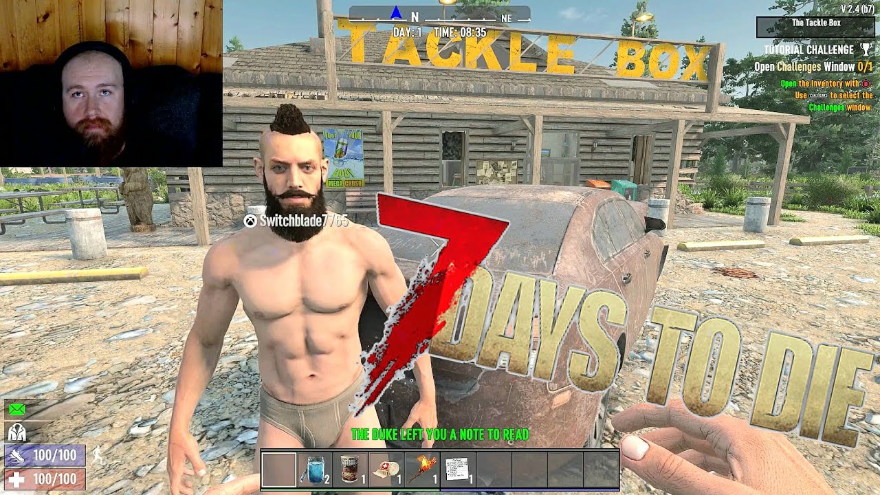 GETTING STARTED Or Did We? - 7 DAYS TO DIE (Day 1)