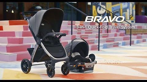 Chicco Bravo Trio Travel System - Demo video