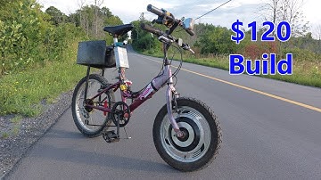 My first DIY Hub Motor Ebike Build - 48v 500 Watts [ Cheap ]