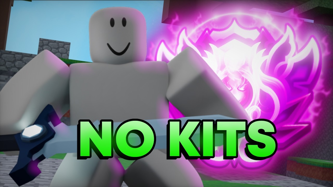I Played Roblox Bedwars With NO KITS...
