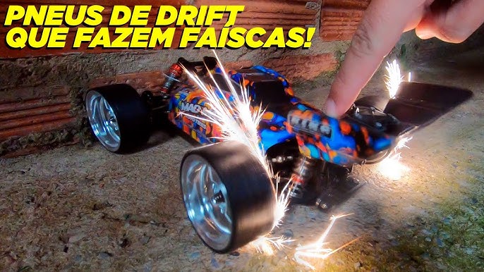 Testei o hot wheels de controle remoto que faz DRIFT! 🚗😱 ✓Link do pr