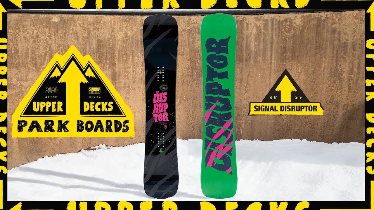 2020 Upper Decks Park Boards: Signal Disruptor - Snowboarder