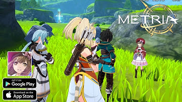 METRIA gameplay - NEW Action RPG created by ASOBIMO Official Launch android iOS