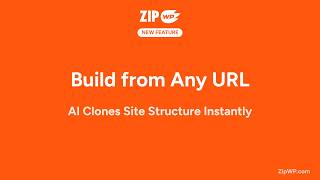 Build Any Website from a URL with ZipWP AI Site Planner