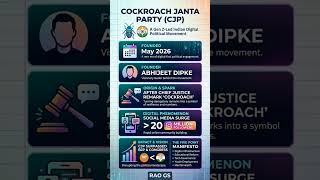 Gen Z Just Built a Political Party! 😱 What is Cockroach Janta Party (CJP)?