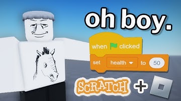 I Made a Roblox Game with BLOCK Code