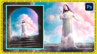 [ Photoshop Manipulation ] How to Composite Fantasy Manipulation Scene Effect Photoshop Tutorial