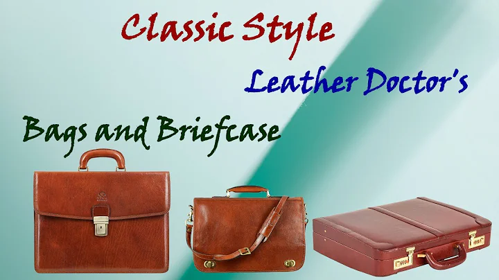 Leather  doctor bag.