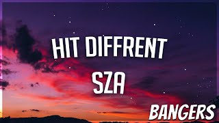 SZA - Hit Different (Official Video) ft. Ty Dolla $ign  lyrics video