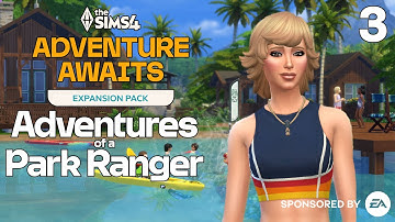 Sims 4 ADVENTURE AWAITS Gameplay - Adventures of a Park Ranger - 3