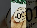 brass room number plate design