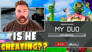 My Duo Got Accused of CHEATING In Apex Ranked...