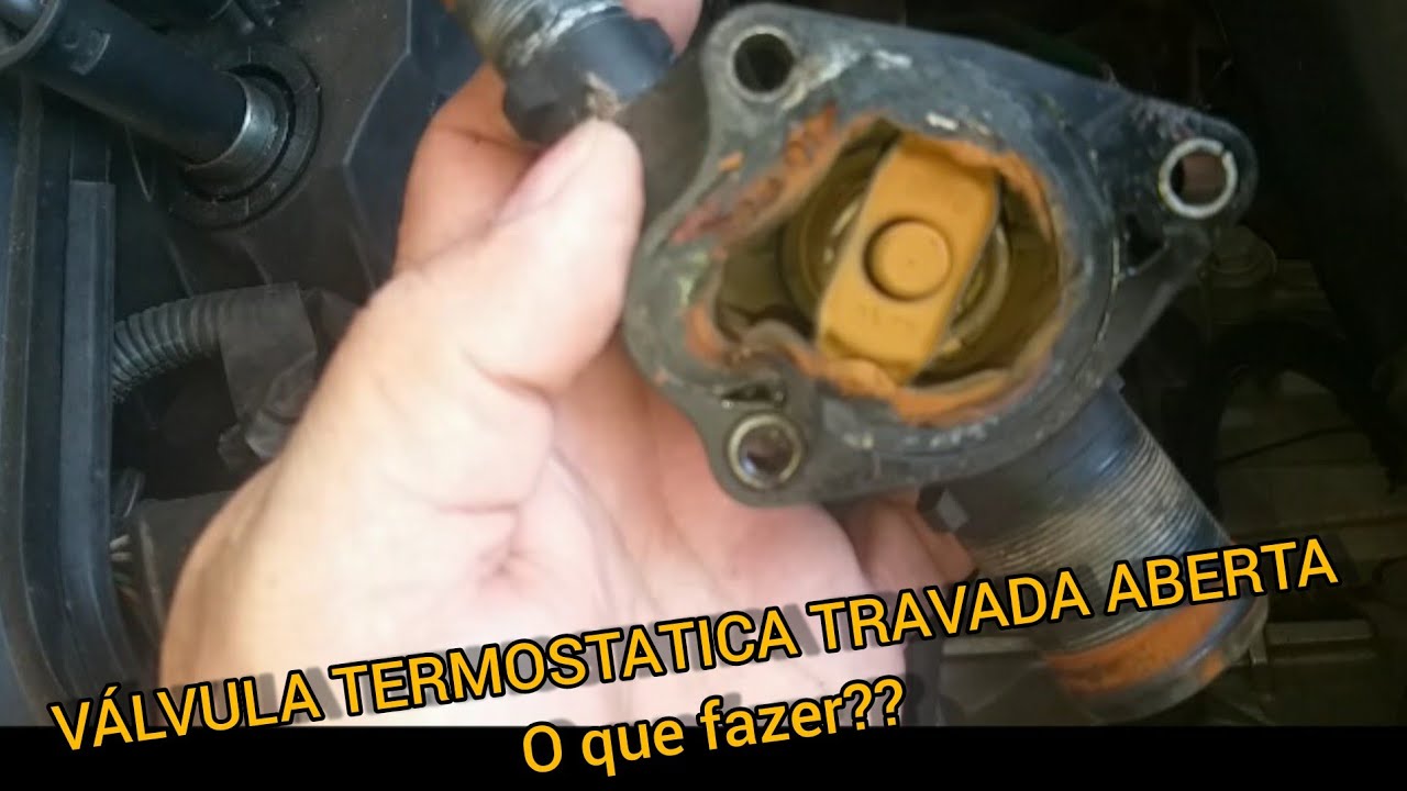 VÁLVULA TERMOSTATICA TRAVADA ABERTA, DICA MUITO IMPORTANTE! - YouTube