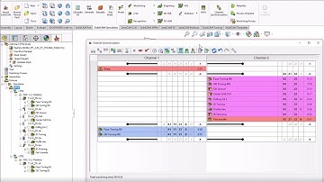 SolidCAM - Basics of Channel Synchronization