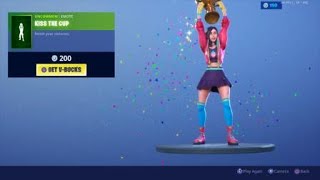 New Kiss The Cup Emote Rox
