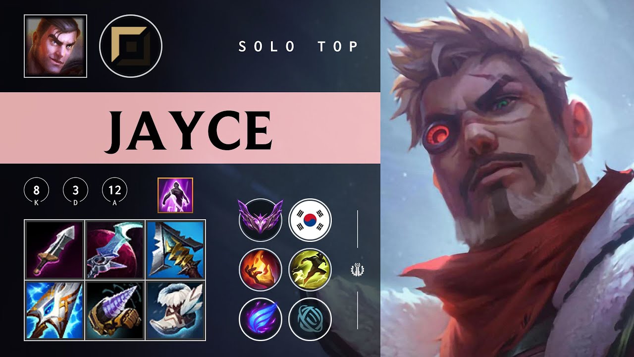 Jayce Top vs Tryndamere - KR Master Patch 26.01