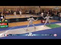 85 t64 18 f e individual barcelona esp wc green holmes katharine  usa  vs epee laurence  fra