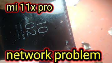 redmi 11x pro  no service solution