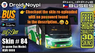 BUS SIMULATOR ULTIMATE, SAULOG TRANSIT INC., SKIN #84, PHILIPPINE BUSES, Mobile game screenshot 4