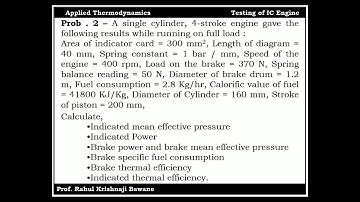 ATD Testing of IC Engine Problem 2 _ RKB