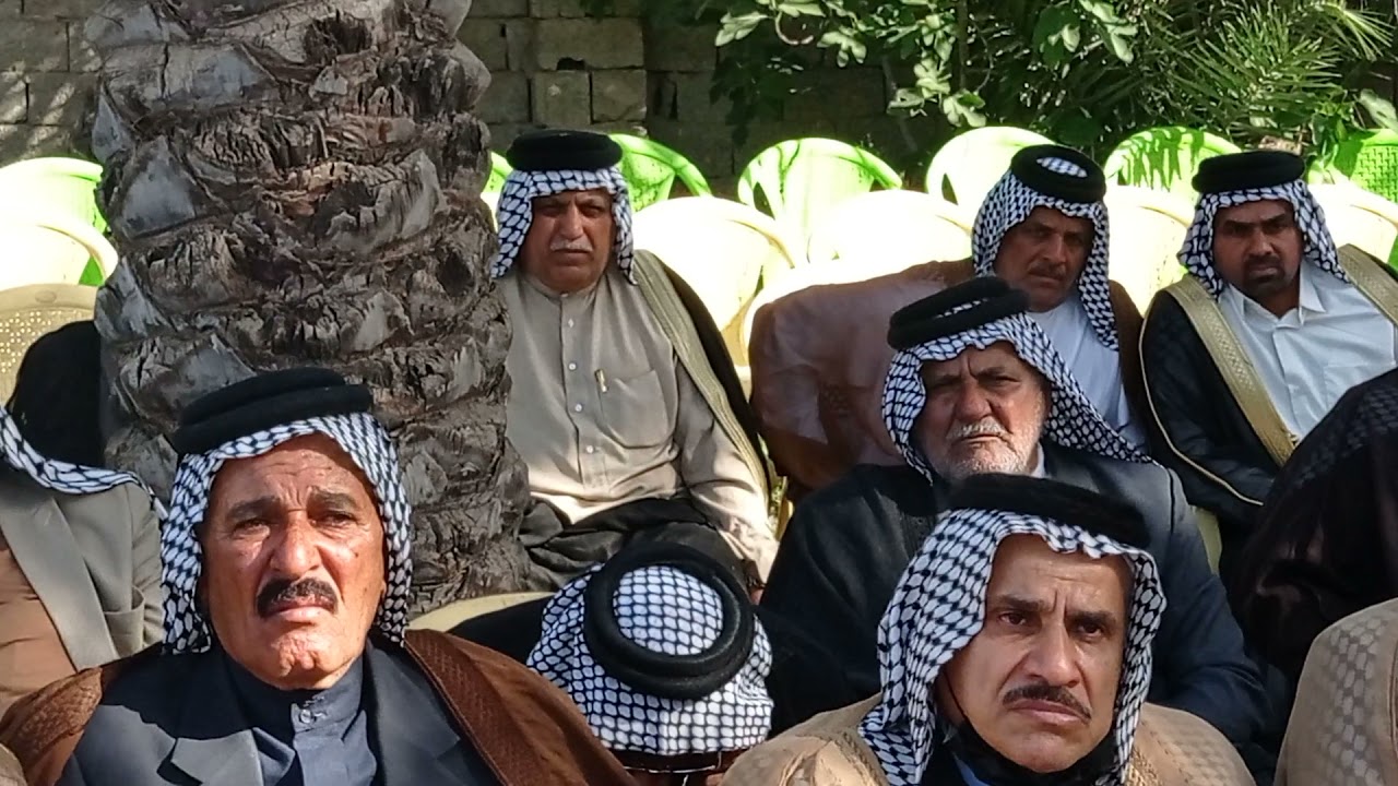 گعدة عشائر بين شمر وچعب في الدبوني / واسط بتاريخ 2021/3/21