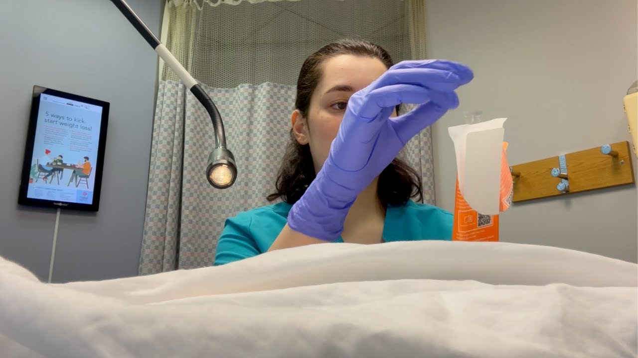 ASMR Seeing the GynecologistYou Have a Yeast Infection! (No Speculum, Swab Only!) YouTube