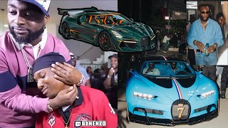 Davido confirm $11 million Mansory as Burna boy Nigeria security protect his Bugatti Chiron 