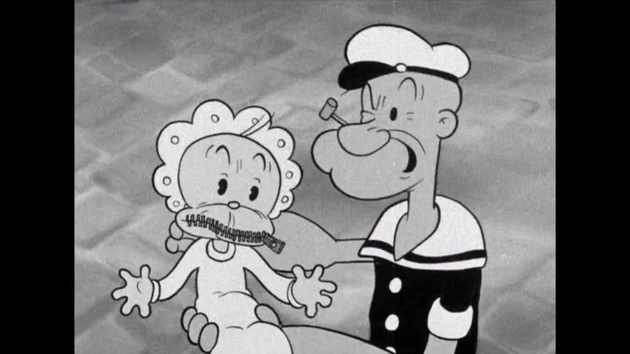 Popeye the Sailor | Sock-a-Bye, Baby | 1934 Classic Cartoon | Part 3/3