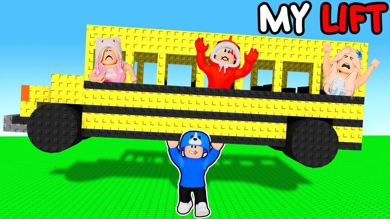 Достижение НЕОГРАНИЧЕННОЙ СИЛЫ в Roblox Поднимите всё…