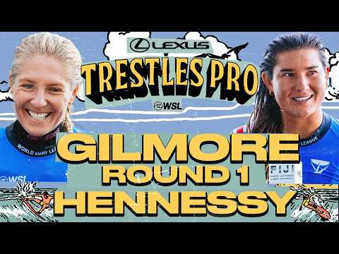 Brisa Hennessy vs Stephanie Gilmore | Lexus Trestles Pro 2026 - Round 1