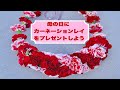 母の日にカーネーションレイをプレゼントしよう
