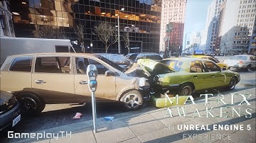 The Matrix Awakens #20- UNREAL ENGINE 5 crash test (PS5)