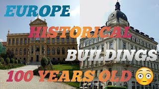 🏤 { PRAGUE } EUROPE HISTORICAL BUILDING'S.. 😳 100 YEAR'S OLD 😳